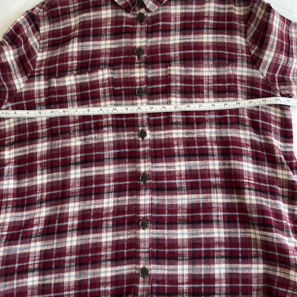 Madewell Flannel Oversized Ex-Boyfriend Shirt in Carl Plaid. - Picture 12 of 12